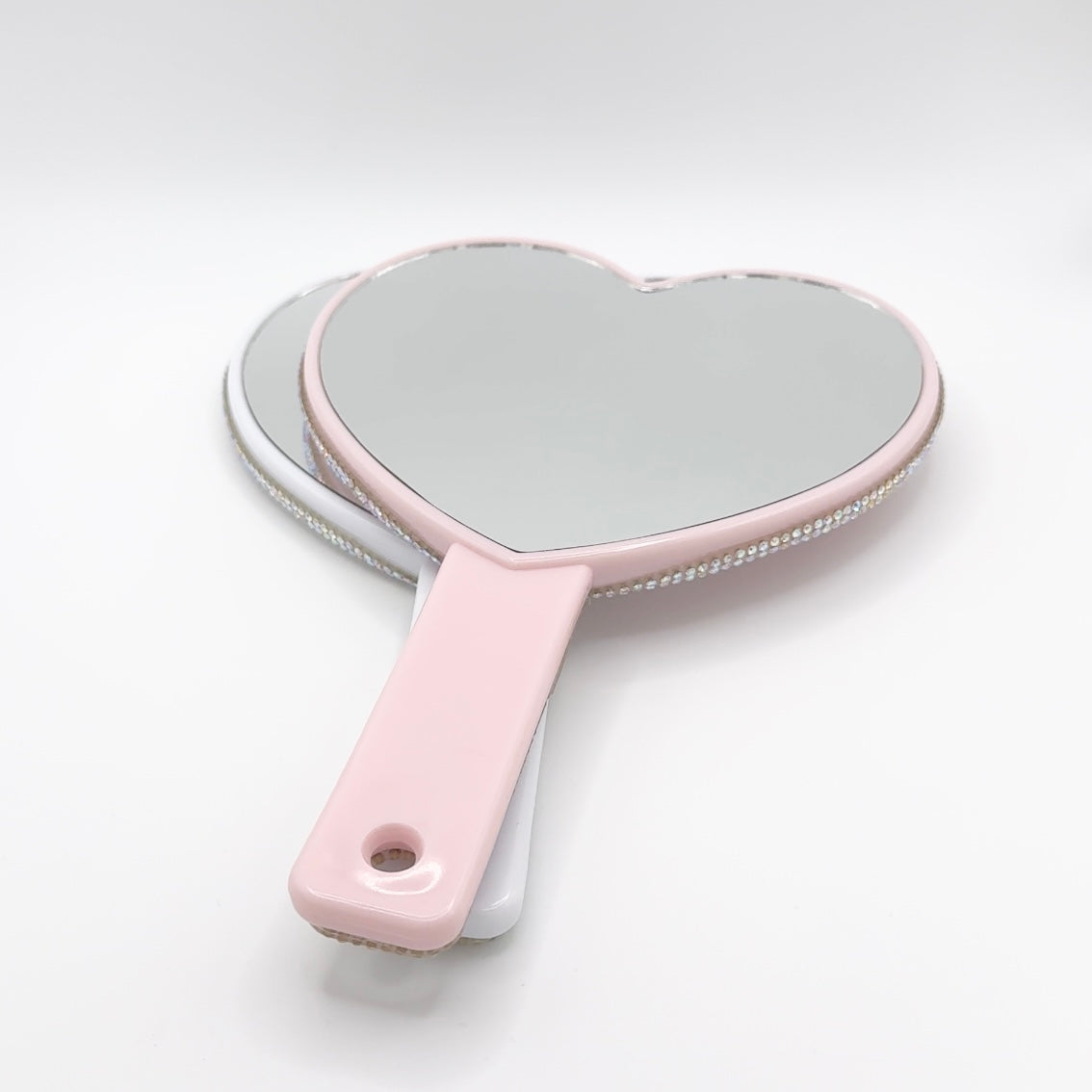 The Crystal Cut Mirror - Heart Shaped