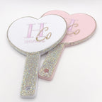 The Crystal Cut Mirror - Heart Shaped